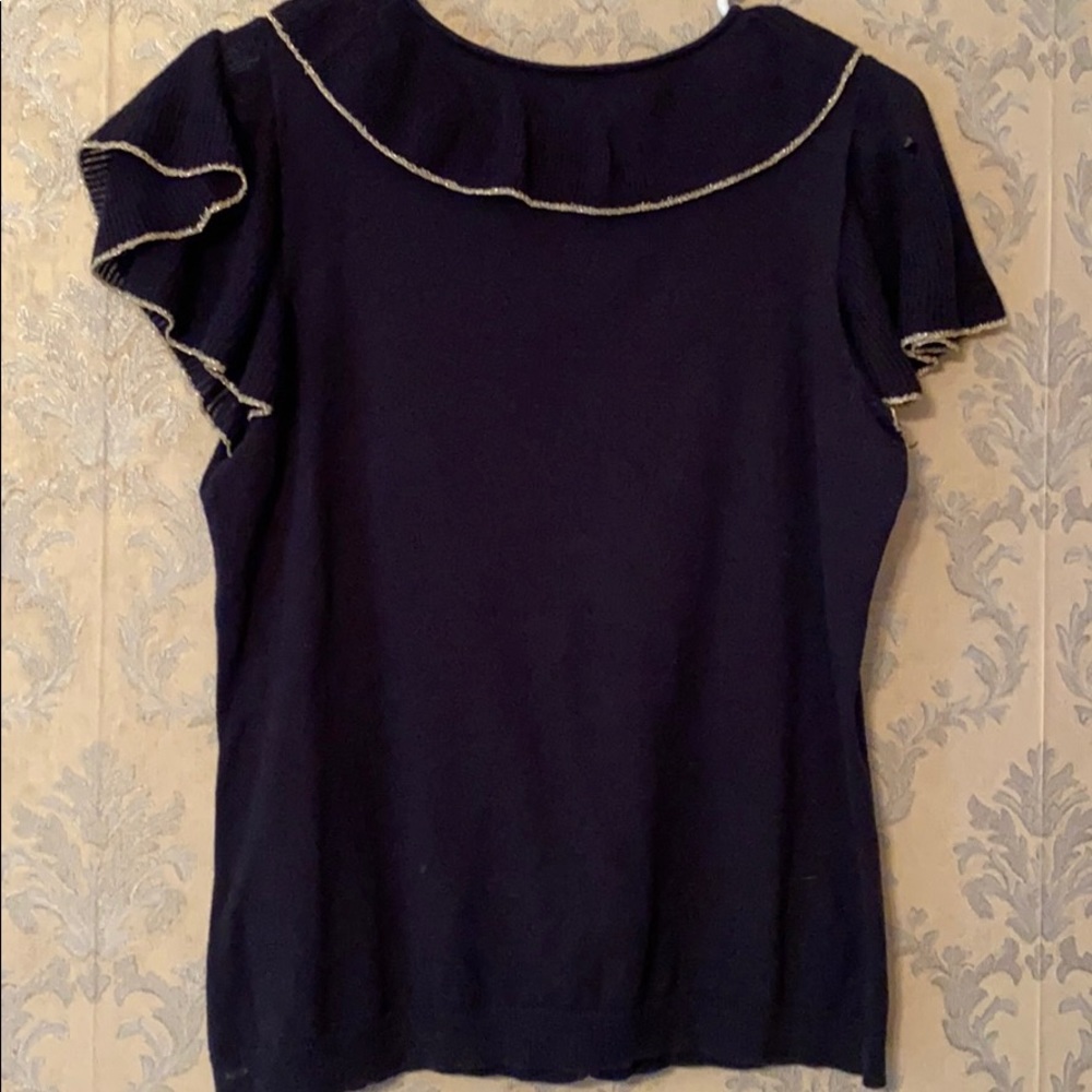 π5 for $25π Chaps Ruffle Shirt - Picture 3 of 3